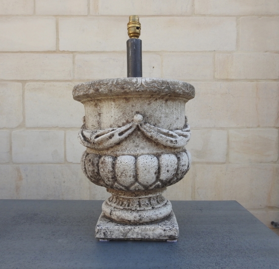 A Pair of Converted Vintage Urns