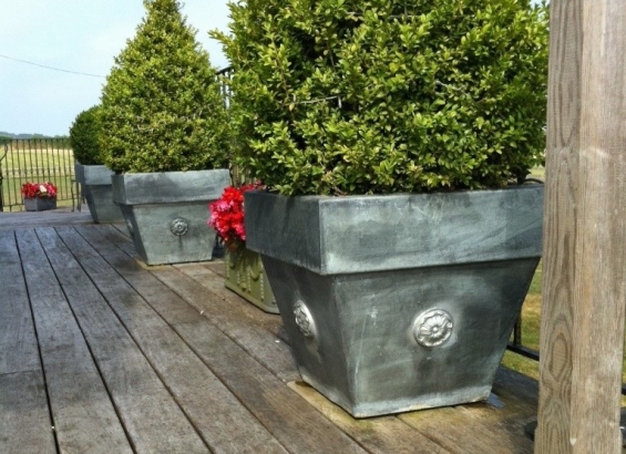 Bespoke Zinc Garden Urn